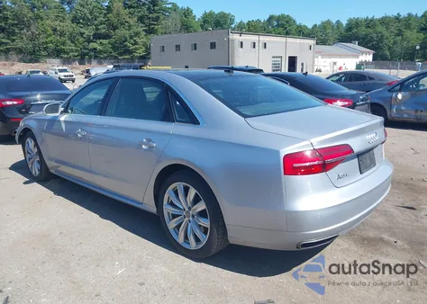 2016 Audi A8 L 4.0T Sport from USA, damaged, VIN WAU43AFD3GN006748